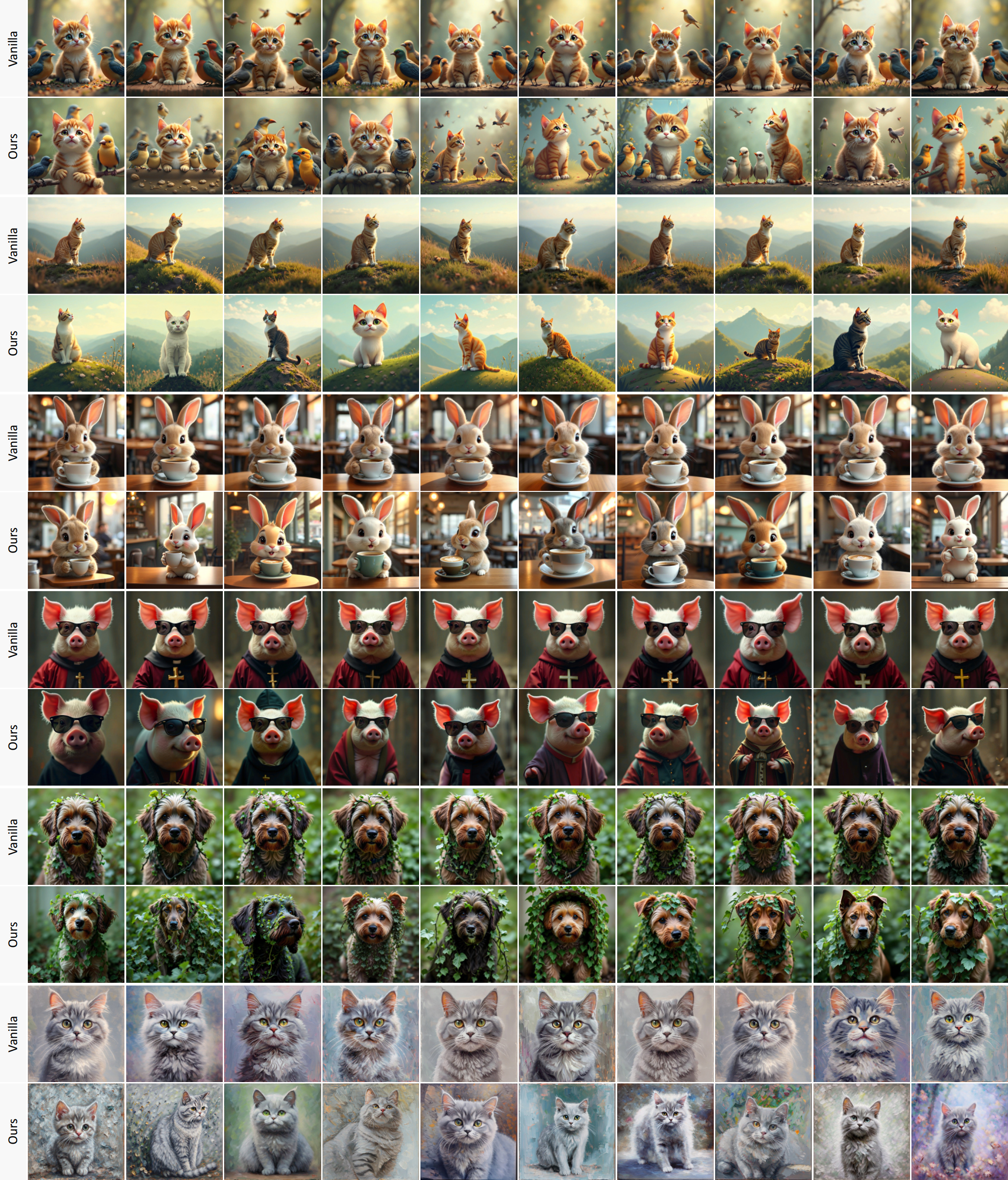 Additional diversity comparison A