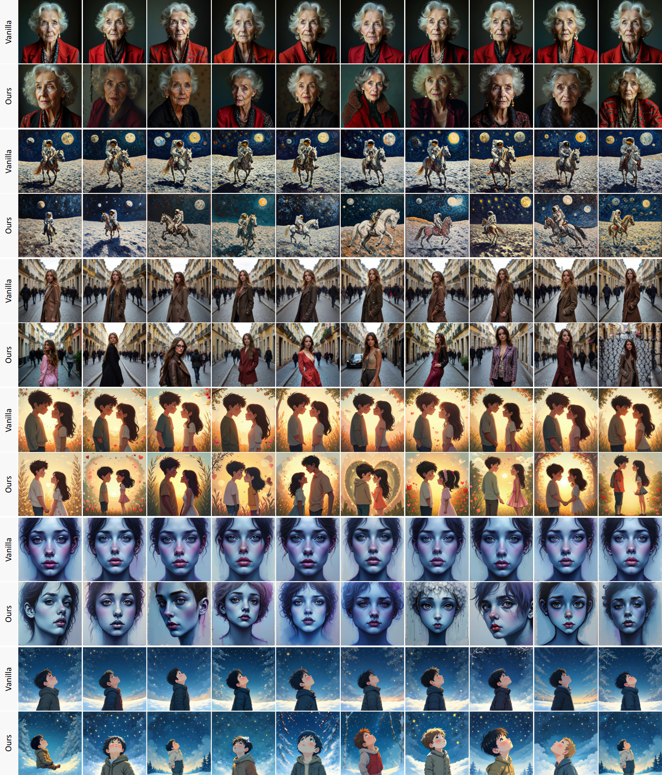 Additional diversity comparison B